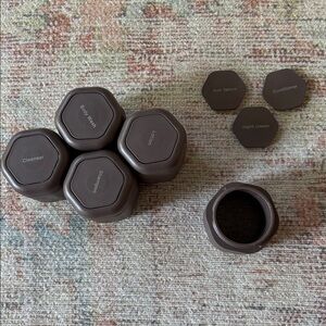 Cadence capsule Hexagonal Cosmetic Containers Set
